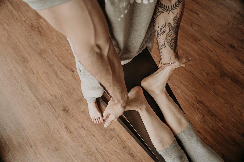 estiramientos pies con K-Stretch